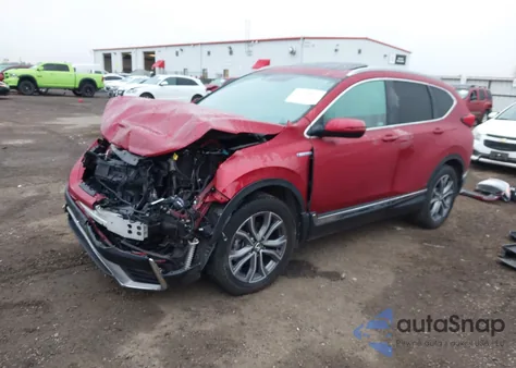 2021 Honda Cr-V Hybrid Touring из США, поврежденный, VIN 7FART6H97ME005809